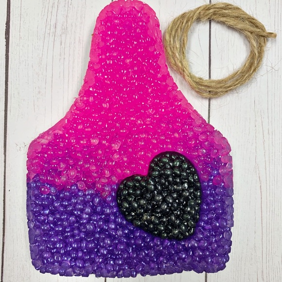 Cow tag car scent w.heart ❌SOLD - Picture 1 of 1